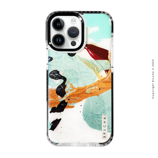 Funda ultra protectora pintada a mano para iPhone 14 Pro Max - Carter