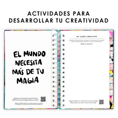 Agenda, planificador mensual y semanal, organizador, diario, metas modelo: Siena