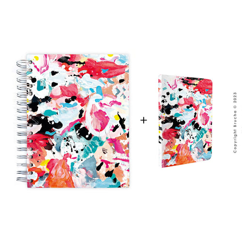 Set de Agenda + Libreta: Coral