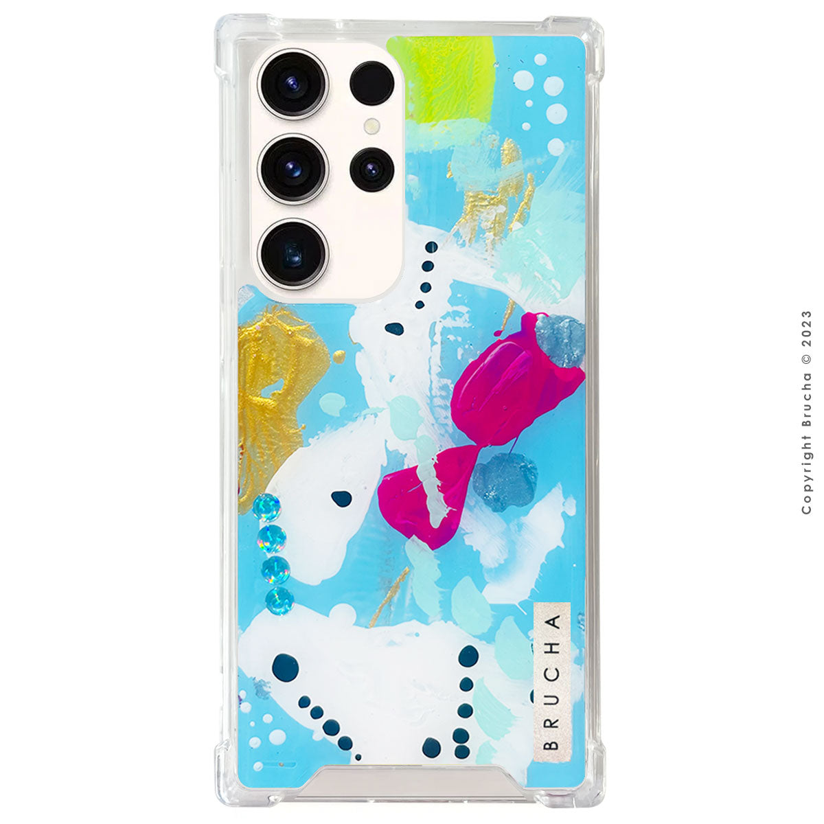 Funda impact pintada a mano para Samsung Galaxy S23 Ultra - Splash