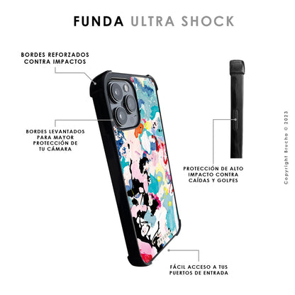 Funda para iPhone ultra resistente impresa con Print original de Brucha - Roma