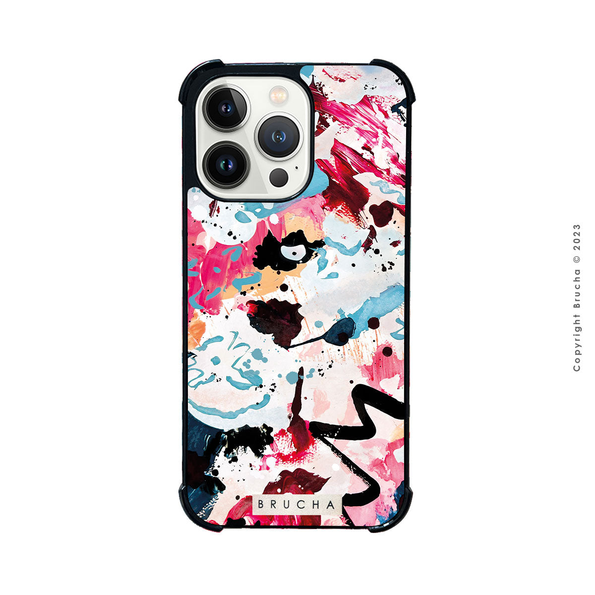 Funda para iPhone ultra resistente impresa con Print original de Brucha - Bari