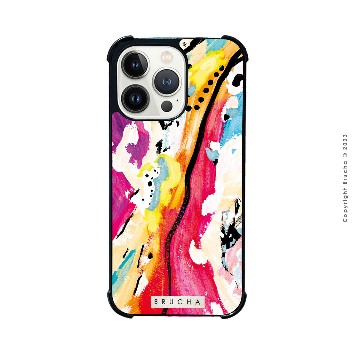 Funda para iPhone ultra resistente impresa con Print original de Brucha - Petra