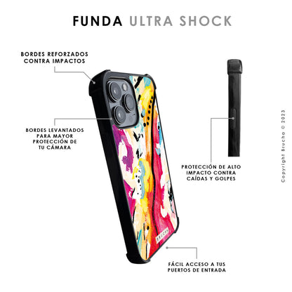 Funda para iPhone ultra resistente impresa con Print original de Brucha - Petra