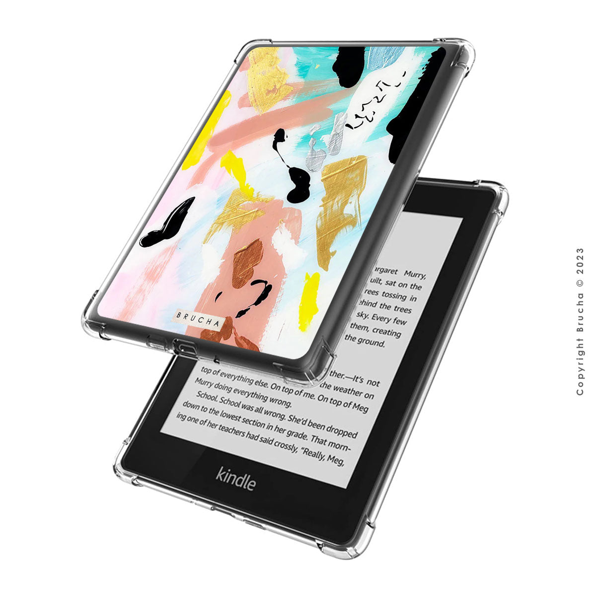 Funda ultra protectora para Kindle pintada a mano pieza única - Eva