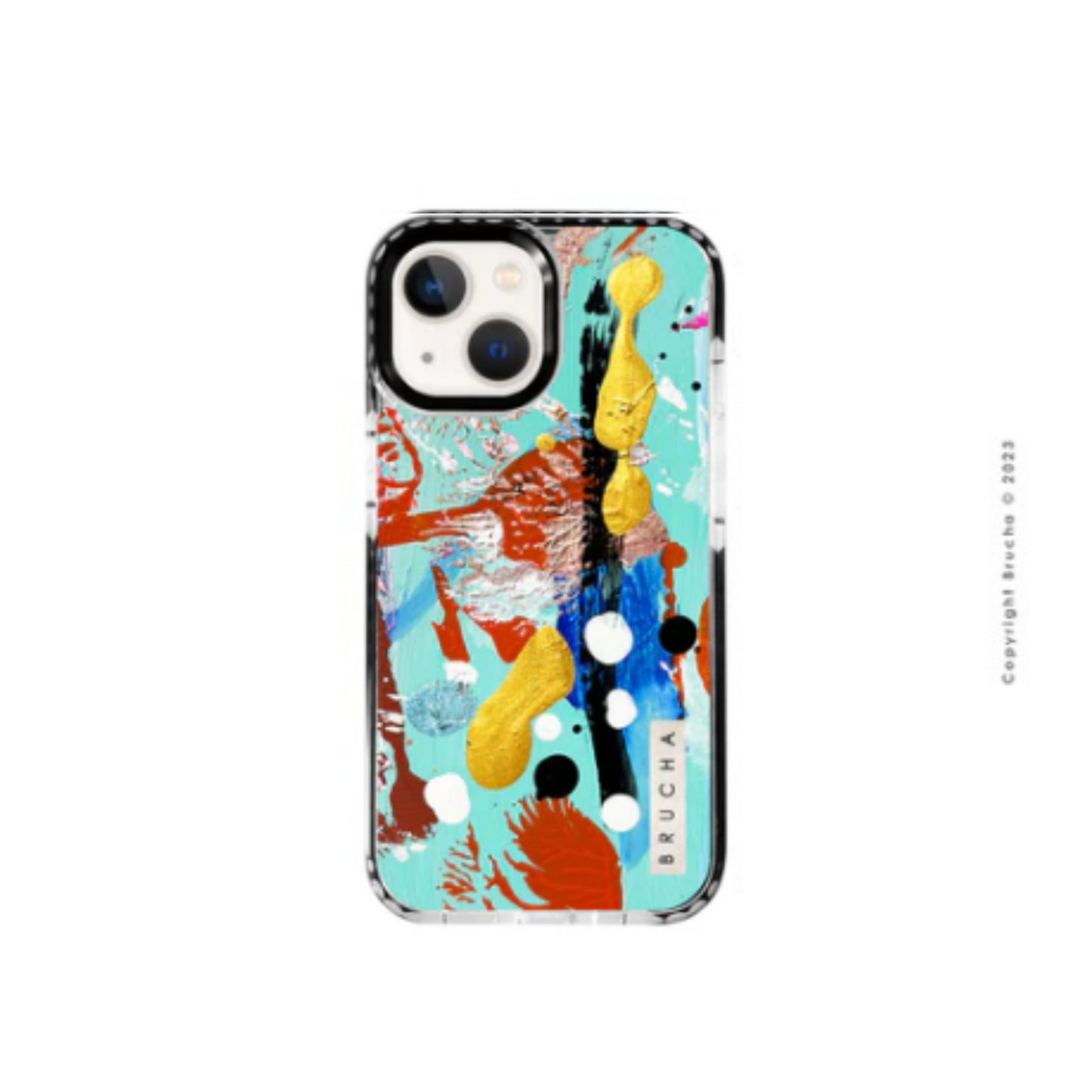 Funda ultra protectora pintada a mano para iPhone 13 mini - Flosh