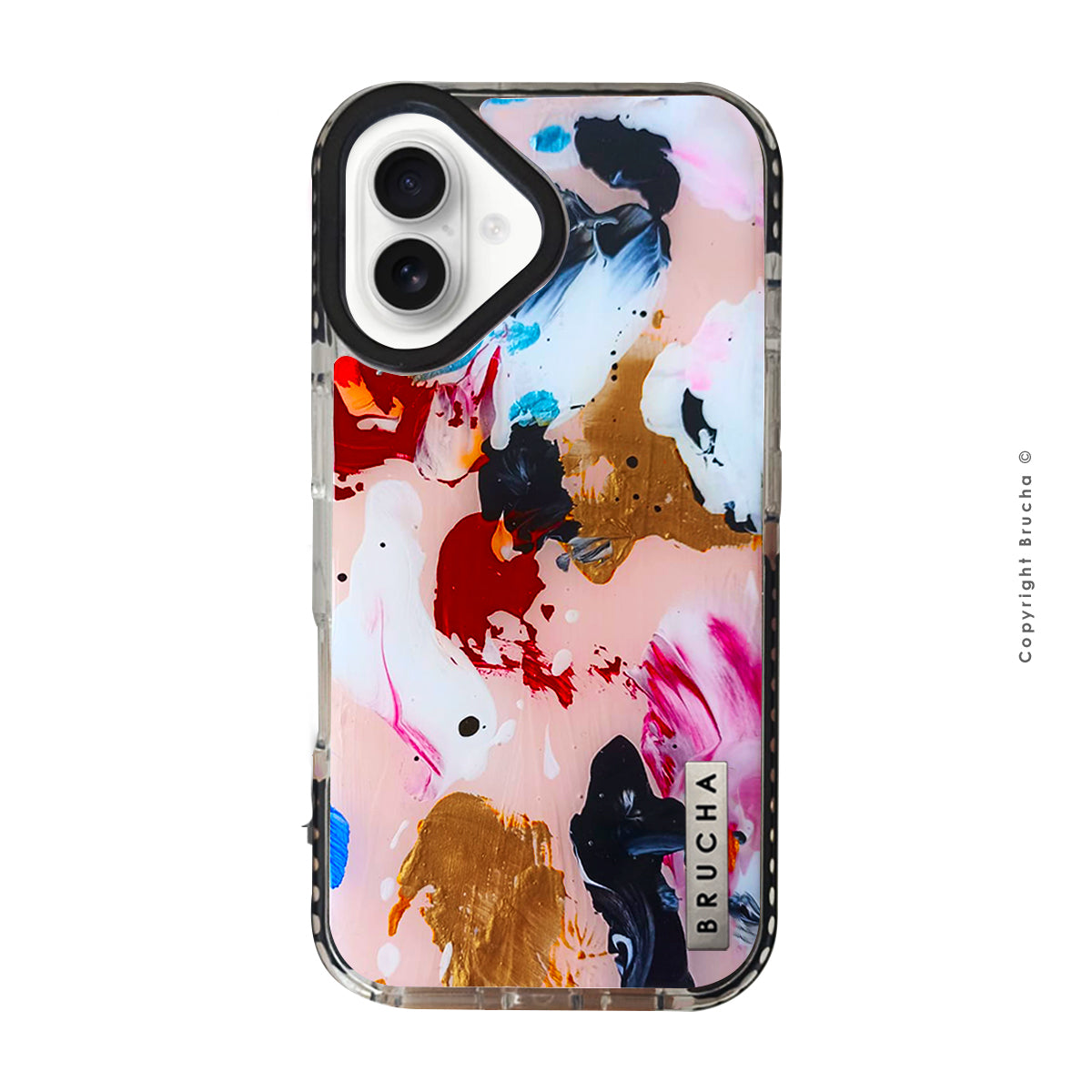 Funda ultra protectora pintada a mano para iPhone 16 Plus - Flafy