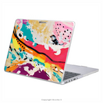 Funda ultra protectora para MacBook pintada a mano pieza única - Petra