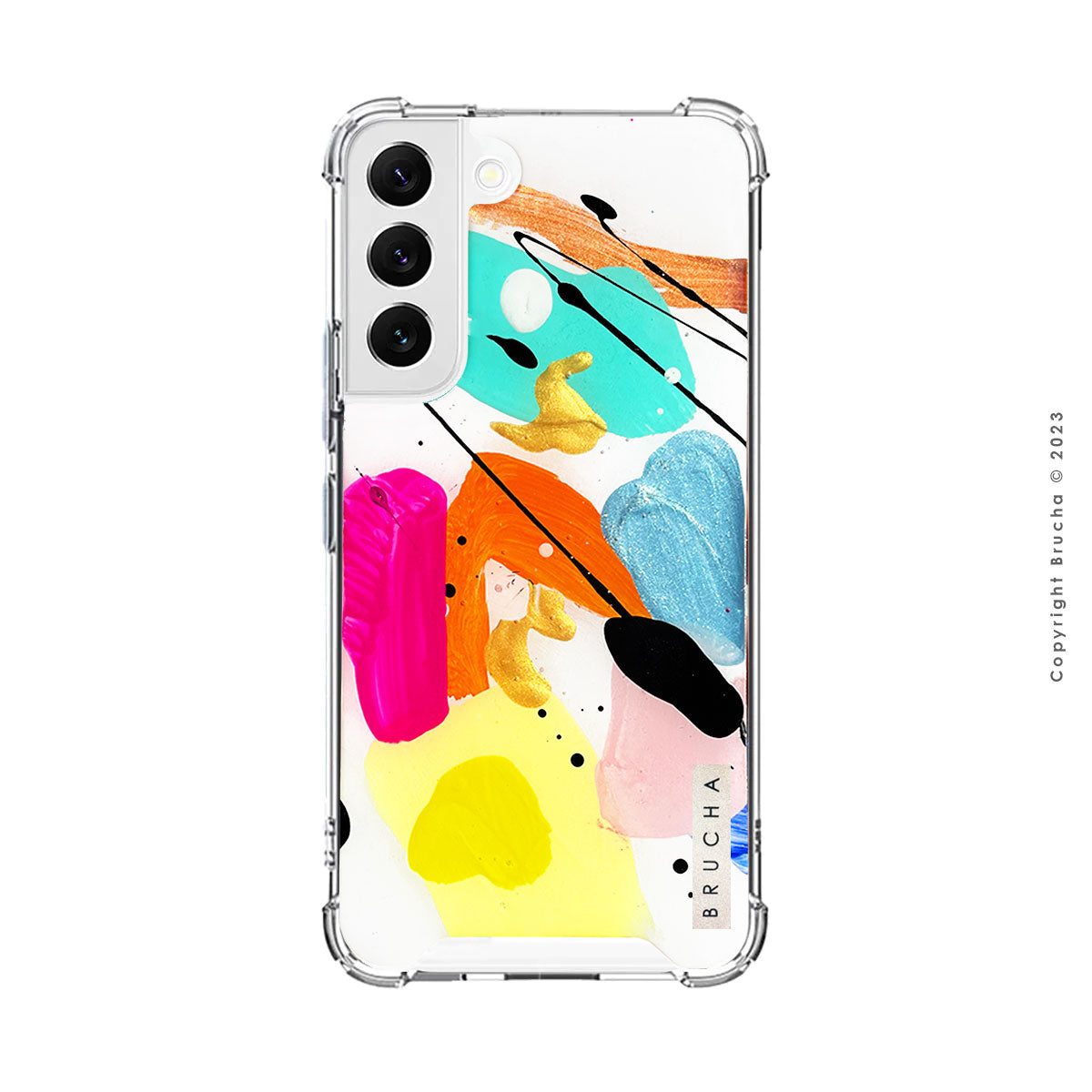 Funda ultra protectora pintada a mano para Samsung Galaxy S22 - Dahlia