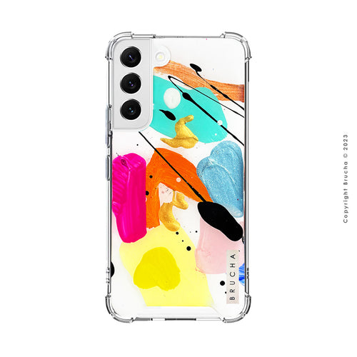 Funda ultra protectora pintada a mano para Samsung Galaxy S22 - Dahlia