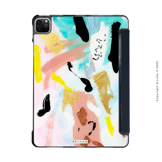 Funda ultra protectora para iPad pintada a mano pieza única - Eva