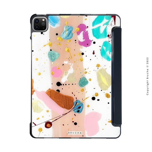 Funda ultra protectora para iPad pintada a mano pieza única - Mili