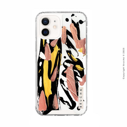 Funda Bumper pintada a mano para iPhone 12/12 Pro - Lock