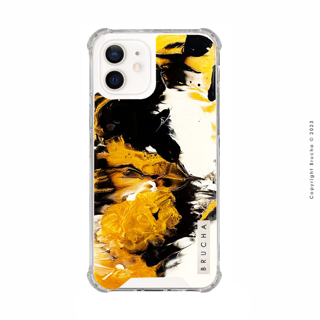 Funda Bumper pintada a mano para iPhone 12/12 Pro - Alma