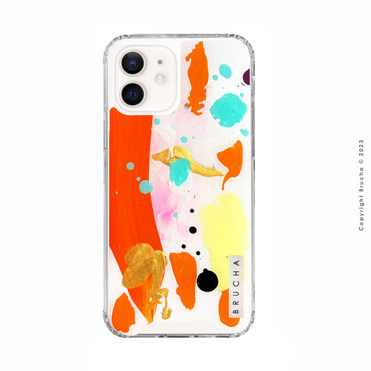 Funda Bumper pintada a mano para iPhone 12/12 Pro - Peggy