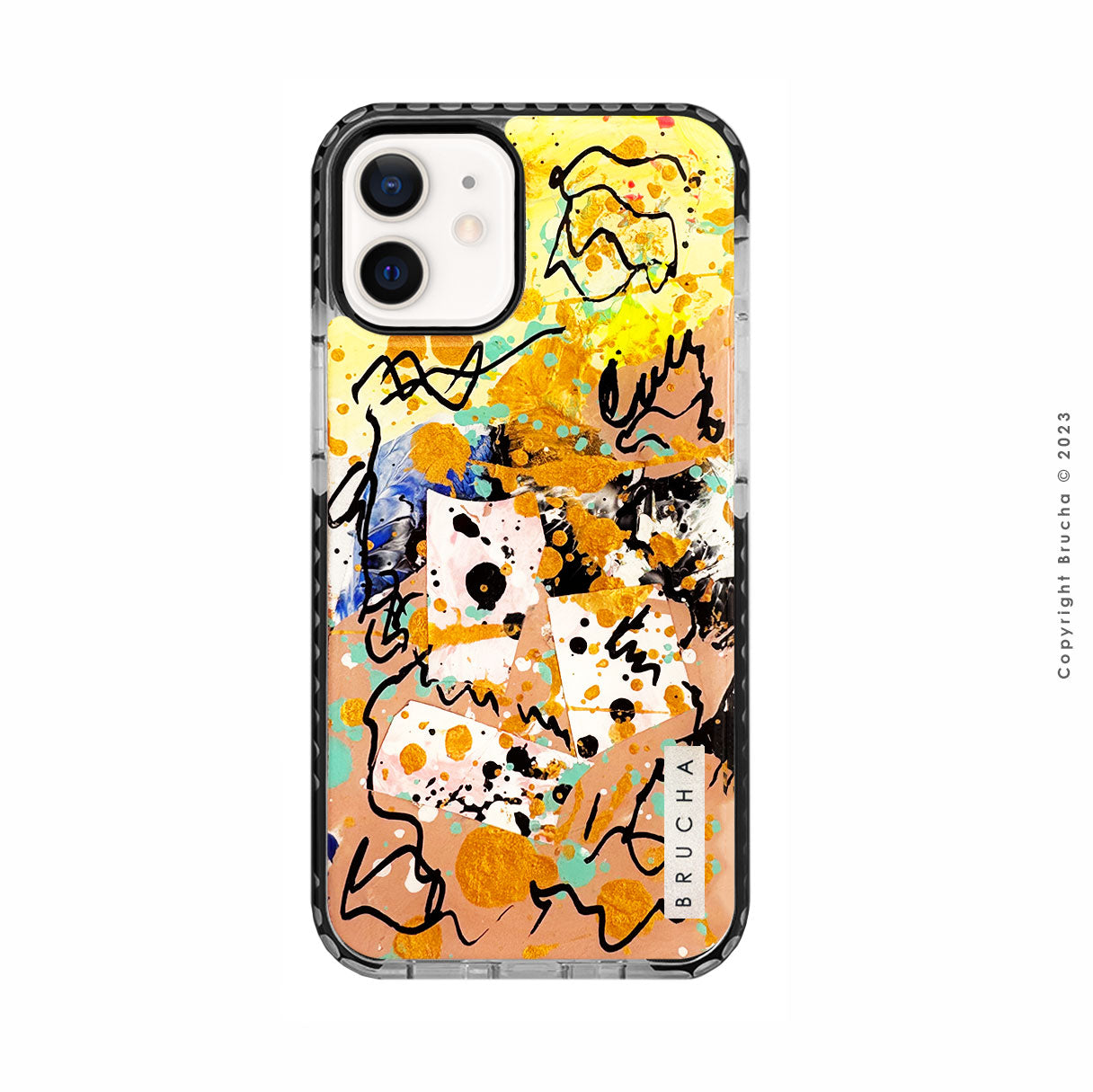 Funda ultra protectora pintada a mano para iPhone 12/12 Pro - Lee