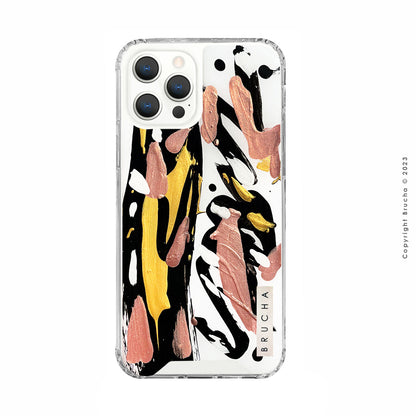 Funda Bumper pintada a mano para iPhone 12/12 Pro - Lock