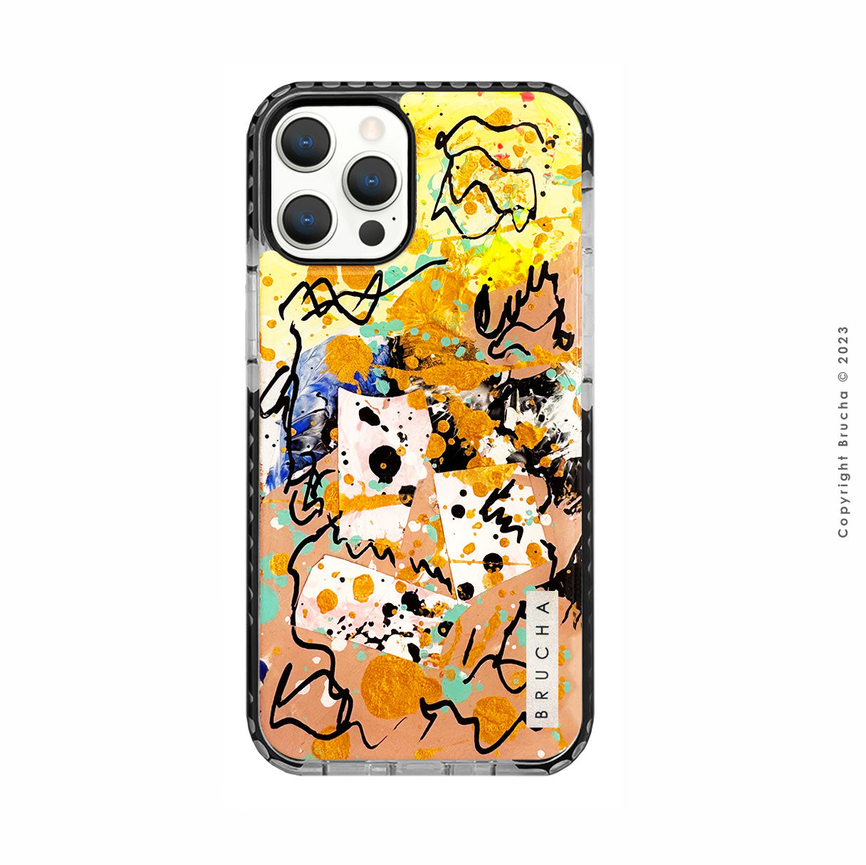 Funda ultra protectora pintada a mano para iPhone 12/12 Pro - Lee