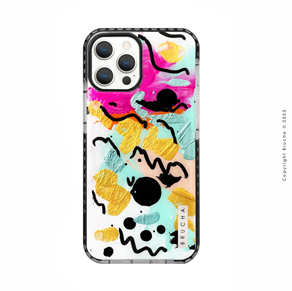 Funda ultra protectora pintada a mano para Iphone 12 Pro Max - Ring