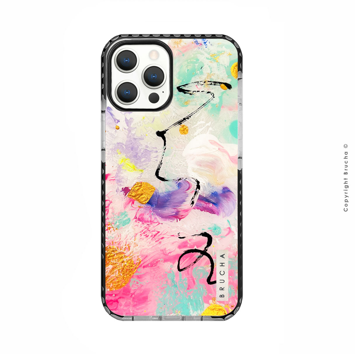 Funda ultra protectora pintada a mano para iPhone 12 Pro Max - Paradise