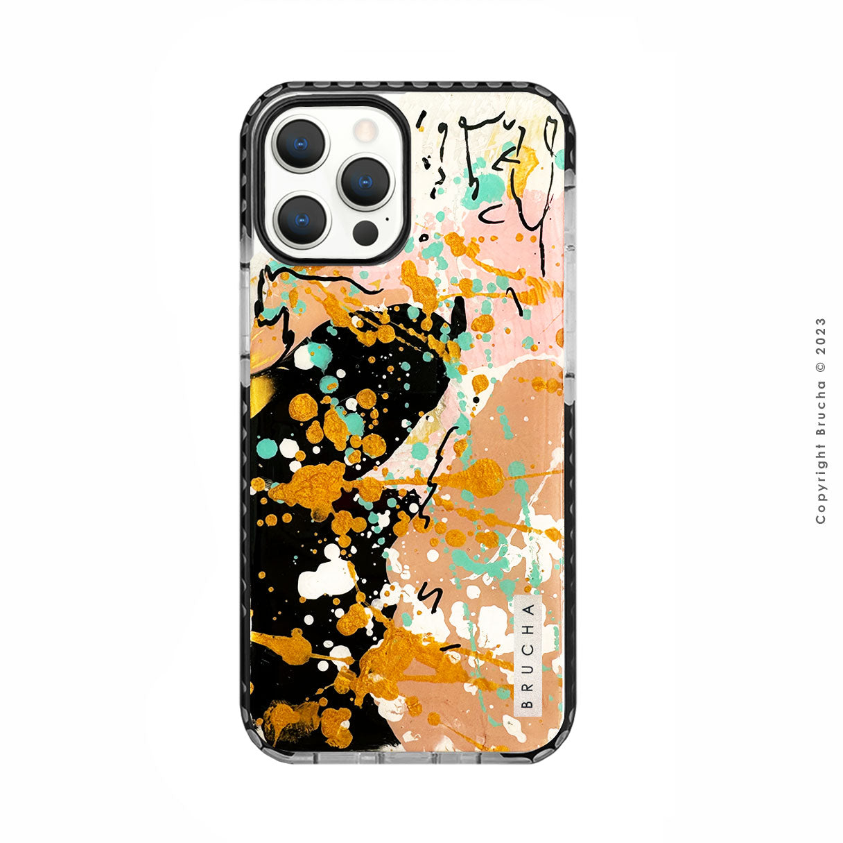 Funda ultra protectora pintada a mano para iPhone 12 Pro Max - Snow