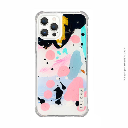 Funda Bumper pintada a mano para iPhone 12/12 Pro - California