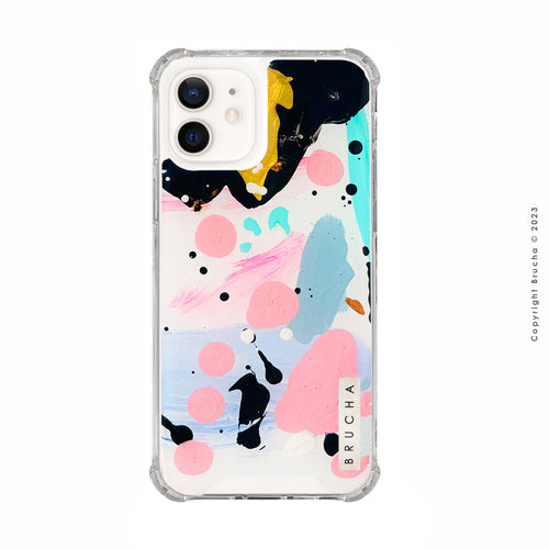 Funda Bumper pintada a mano para iPhone 12/12 Pro - California