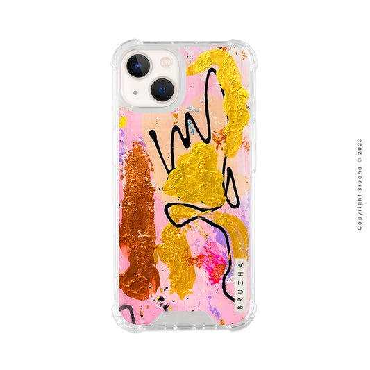 Funda ultra protectora pintada a mano para iPhone 13 - Sandra