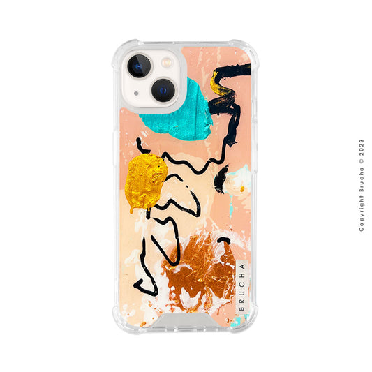 Funda ultra protectora pintada a mano para iPhone 13 - Sandy