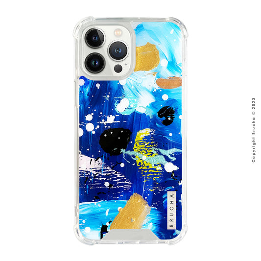 Funda ultra protectora pintada a mano para iPhone 12/13 Pro Max - West