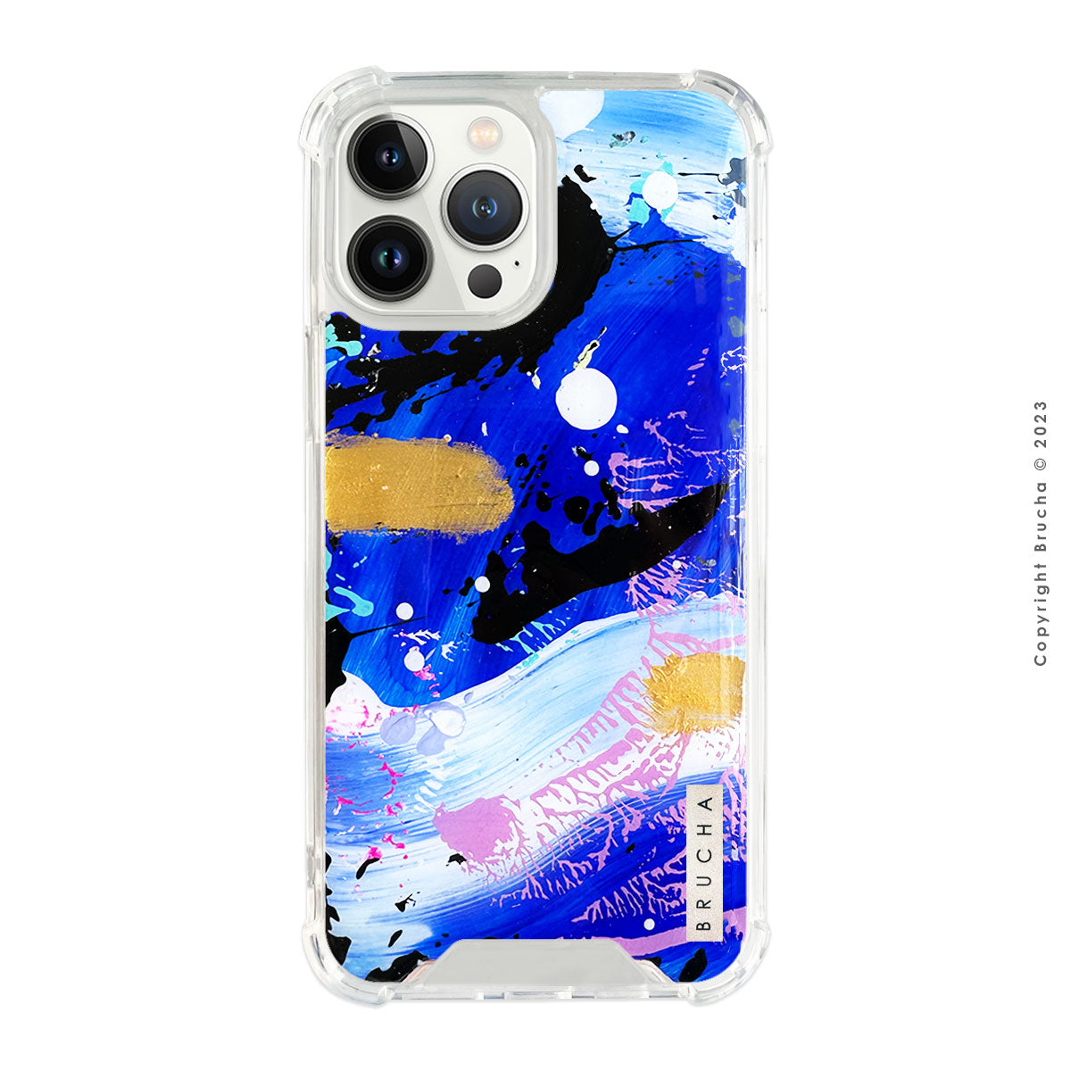 Funda ultra protectora pintada a mano para iPhone 12/13 Pro Max - Nemona