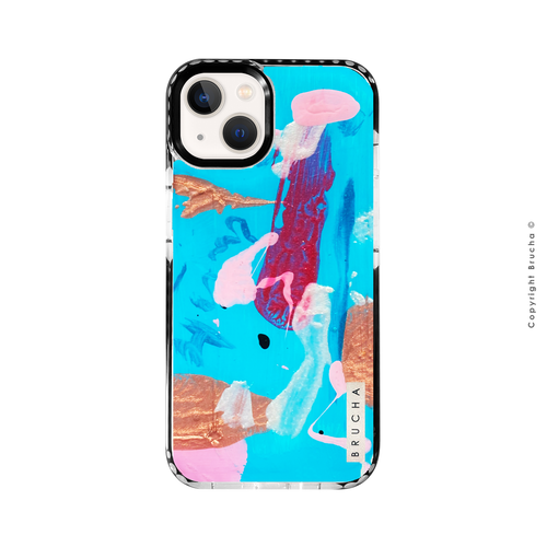 Funda ultra protectora pintada a mano para iPhone 13 - Milo