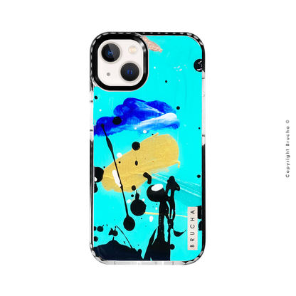 Funda ultra protectora pintada a mano para iPhone 13 - Zoe