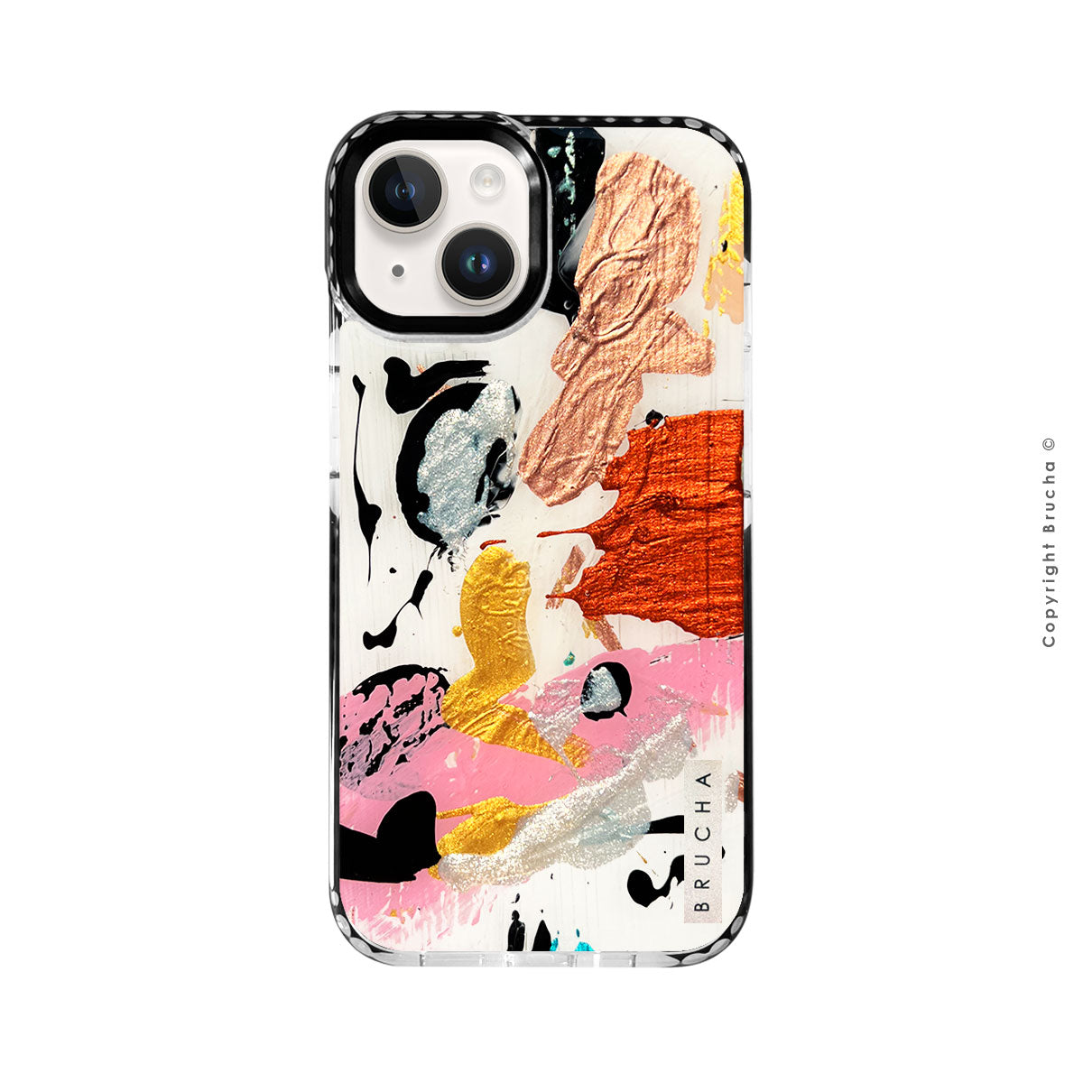 Funda ultra protectora pintada a mano para iPhone 14 - Trazo