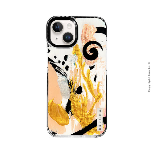 Funda ultra protectora pintada a mano para iPhone 14 - Laurel