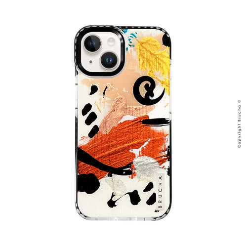 Funda ultra protectora pintada a mano para iPhone 14 - Menth