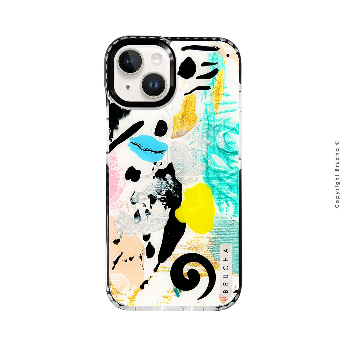 Funda ultra protectora pintada a mano para iPhone 14 - Mude