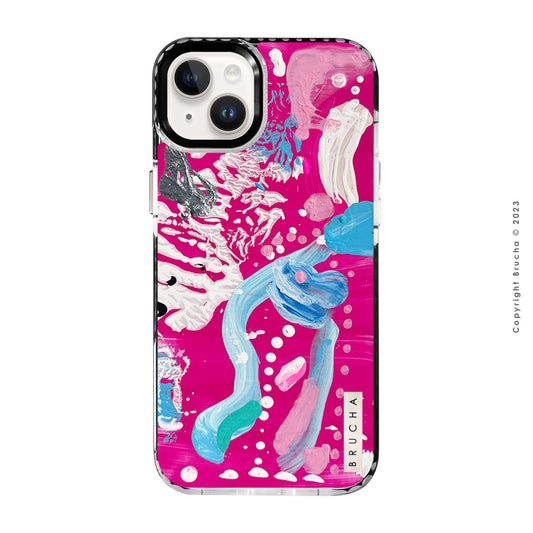 Funda ultra protectora pintada a mano para iPhone 14/15 Plus – Thalassa