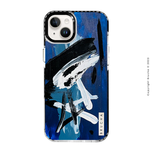 Funda ultra protectora pintada a mano para iPhone 14/15 Plus – Wallet