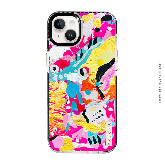 Funda ultra protectora pintada a mano para iPhone 14/15 Plus – Makai