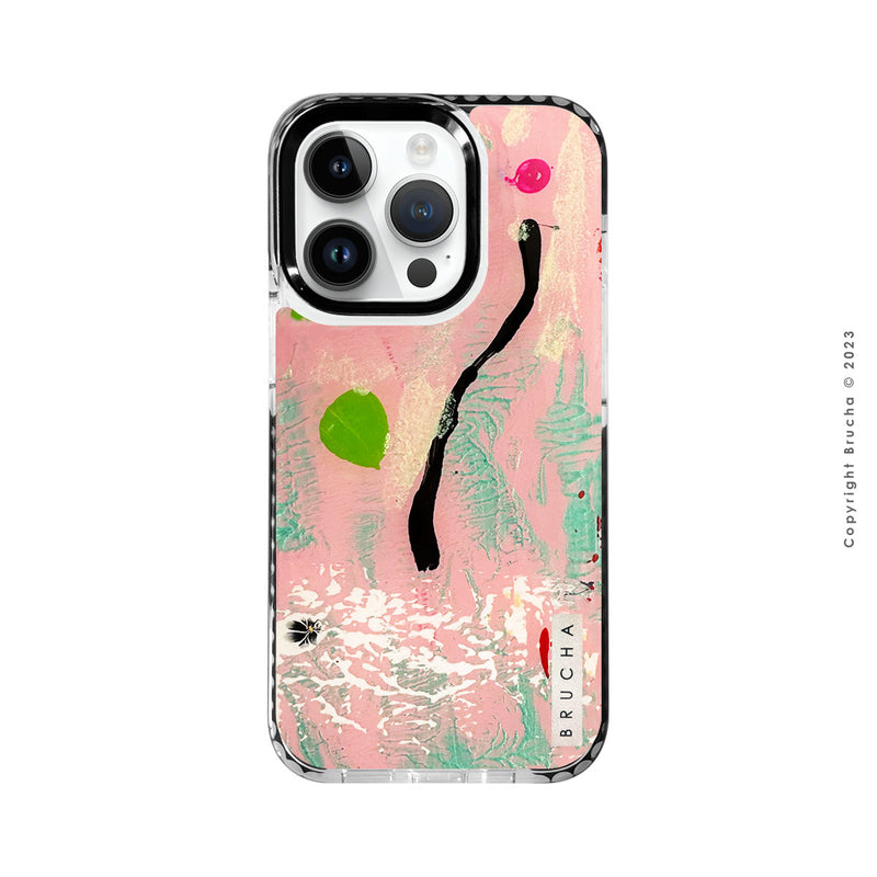 Funda ultra protectora pintada a mano para iPhone 14 Pro - Baza