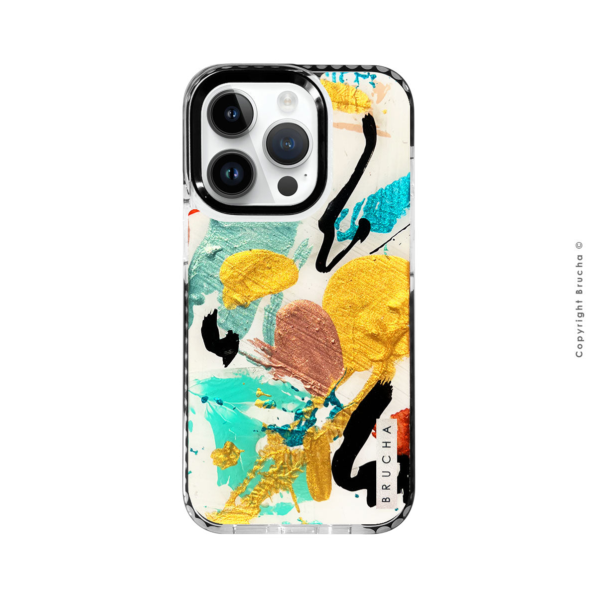 Funda ultra protectora pintada a mano para iPhone 14 Pro - Intra