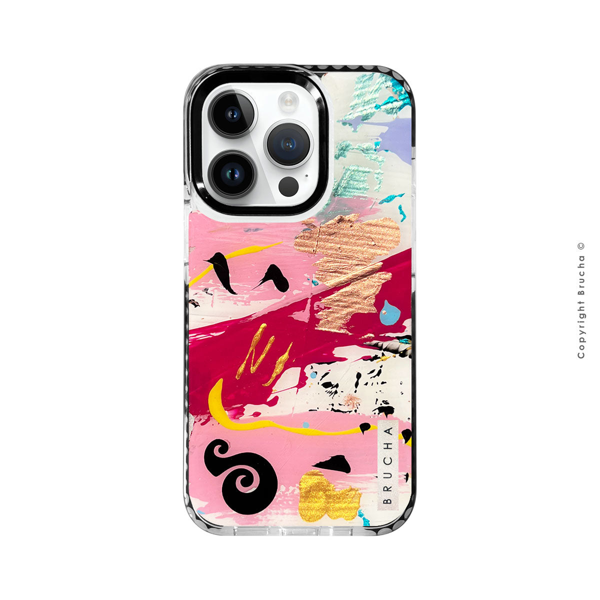 Funda ultra protectora pintada a mano para iPhone 14 Pro - Harmony