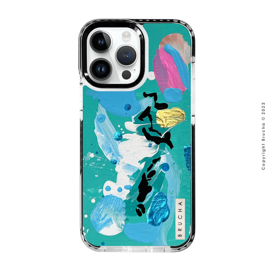 Funda ultra protectora pintada a mano para iPhone 14 Pro Max - Boña