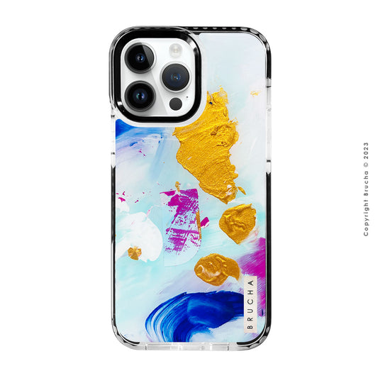 Funda ultra protectora pintada a mano para iPhone 14 Pro Max - Della