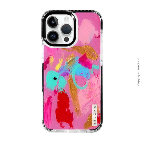 Funda ultra protectora pintada a mano para iPhone 14 Pro Max - Down