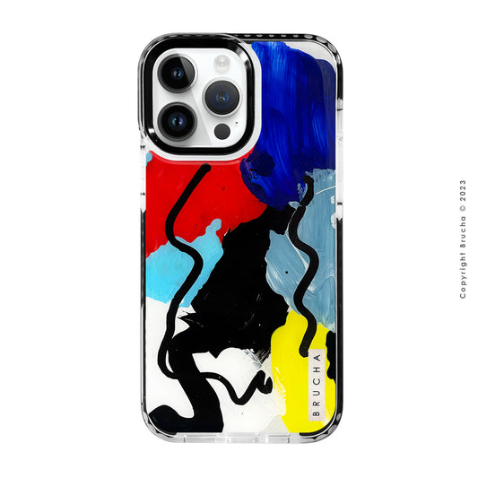 Funda ultra protectora pintada a mano para iPhone 14 Pro Max - Kelsi