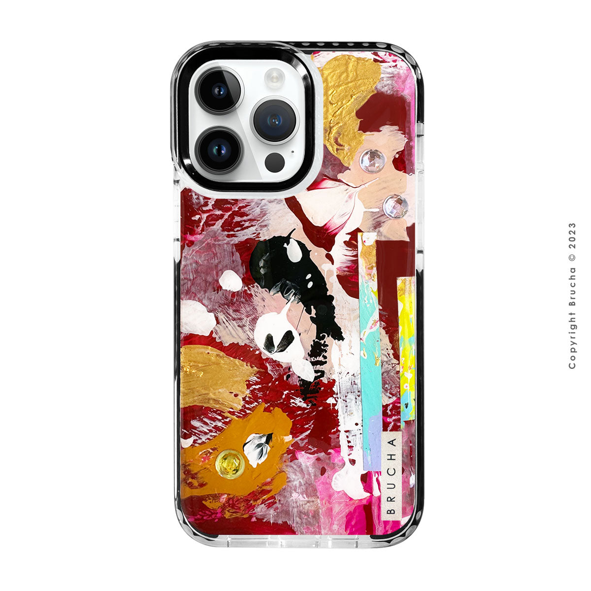 Funda ultra protectora pintada a mano para iPhone 14 Pro Max - Trenton BRILLANTES EDICIÓN LIMITADA💎