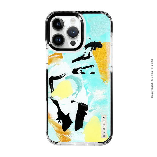 Funda ultra protectora pintada a mano para iPhone 14 Pro Max - Ava