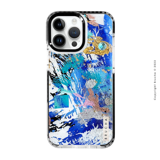 Funda ultra protectora pintada a mano para iPhone 14 Pro Max - Yulo BRILLANTES EDICIÓN LIMITADA💎